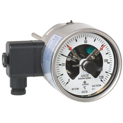 Wika Gas-actuated thermometer, Model 73-8xx